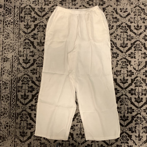 FLAX Linen Pants, Size Small - Picture 2 of 6